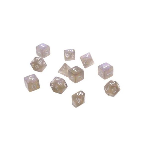 UP - Eclipse 11 Dice Set: Smoke Grey-15571