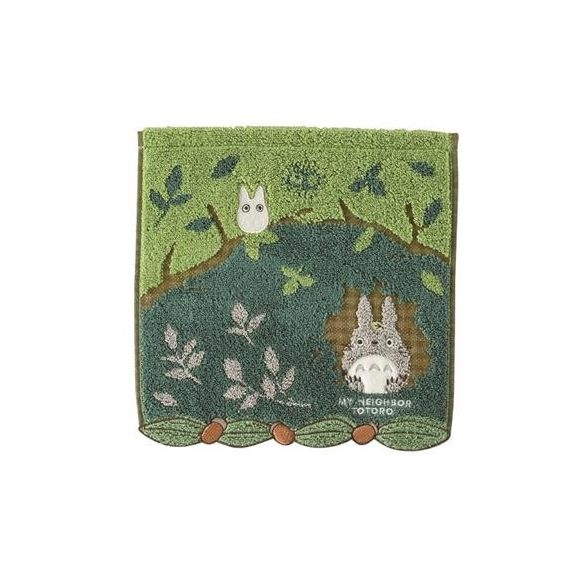 Ghibli - My Neighbor Totoro - Mini-Towel Totoro Hiding In The Trees-MARU-73547