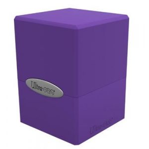 UP - Deck Box - Satin Cube - Royal Purple-15593