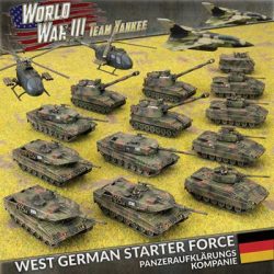 WWIII: West German Starter Force - Panzeraufklärungs Kompanie (Plastic) - EN-TGRAB03