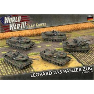 WWIII: Leopard 2A5 (x5 Plastic) - EN-TGBX18