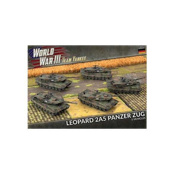 WWIII: Leopard 2A5 (x5 Plastic) - EN-TGBX18