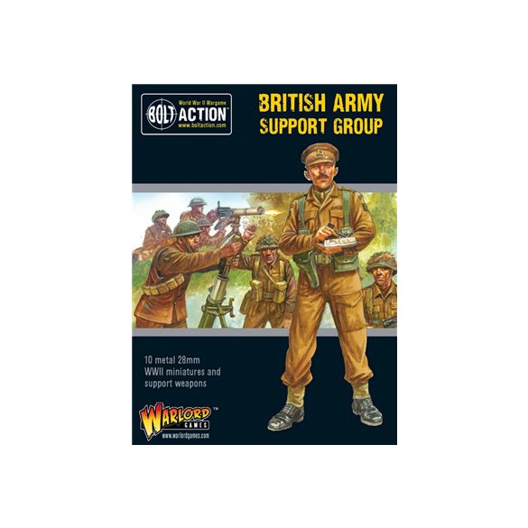 Bolt Action - British Army Support Group (HQ, Mortar & MMG) - EN-402211011