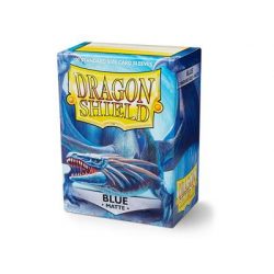 Dragon Shield Standard Sleeves - Matte Blue (100 Sleeves)-AT-11003