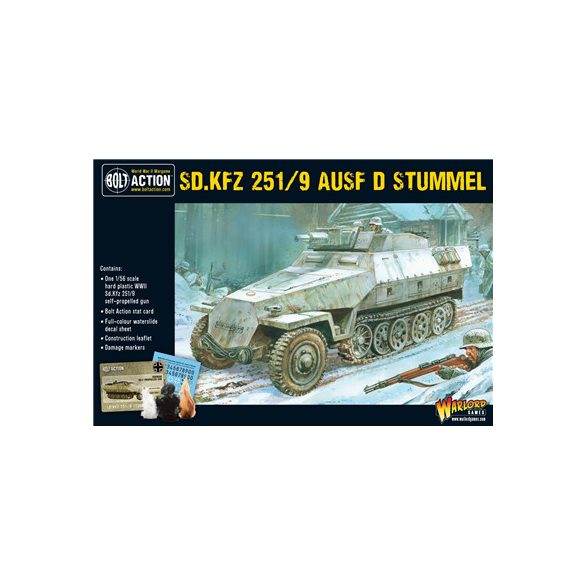 Bolt Action - Sd.Kfz 251/9 Ausf D (Stummel) Half track - EN-402012005