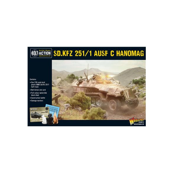 Bolt Action - Sd.Kfz 251/1 Ausf C Hanomag - EN-402012025