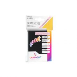 Gamegenic - PRIME Japanese Sized Sleeves Black (60 Sleeves)-GGS10116ML