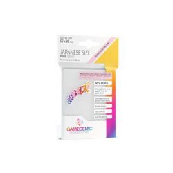 Gamegenic - PRIME Japanese Sized Sleeves White (60 Sleeves)-GGS10119ML