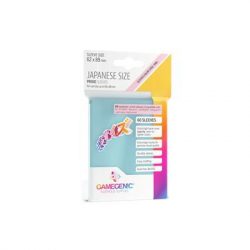 Gamegenic - PRIME Japanese Sized Sleeves Clear (60 Sleeves)-GGS10127ML