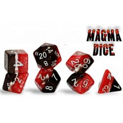 Supernova Dice Magma (7 Dice Set)-GKGSN218