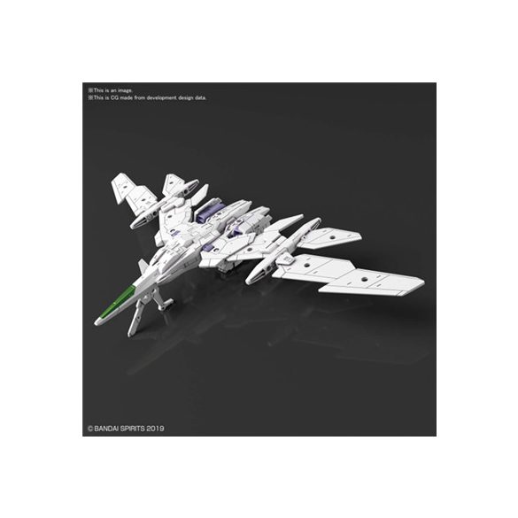 GunPla - 30MM - EXTENDED ARMAMENT VEHICLE AIR FIGHTER Ver. (White) 1/144-MK59548