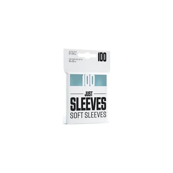 Just Sleeves - Soft Sleeves (100 Sleeves)-GGX10001ML