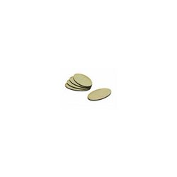 Kraken Wargames - MDF Base Oval 75x42mm (15)-KWG0326