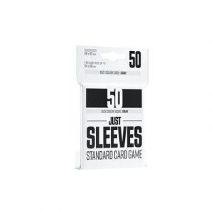 Just Sleeves - Standard Card Game Black (50 Sleeves)-GGX10004ML