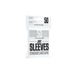 Just Sleeves - Standard Card Game White (50 Sleeves)-GGX10007ML