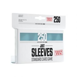 Just Sleeves - Value Pack Clear (250 Sleeves)-GGX10010ML