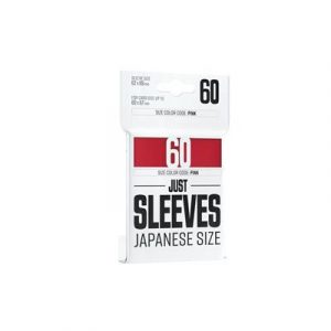Just Sleeves - Japanese Size Red (60 Sleeves)-GGX10013ML