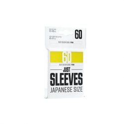 Just Sleeves - Japanese Size Yellow (60 Sleeves)-GGX10017ML