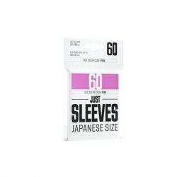 Just Sleeves - Japanese Size Pink (60 Sleeves)-GGX10019ML