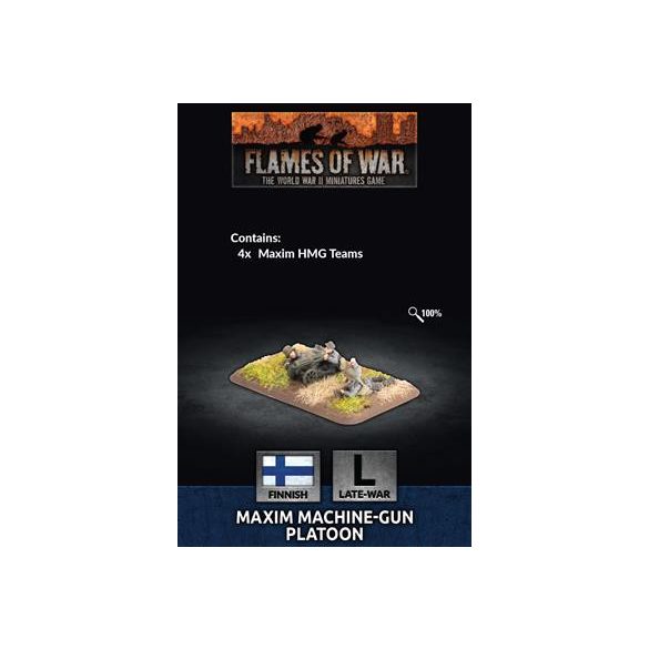 Flames Of War - Maxim MG Platoon - EN-FI704