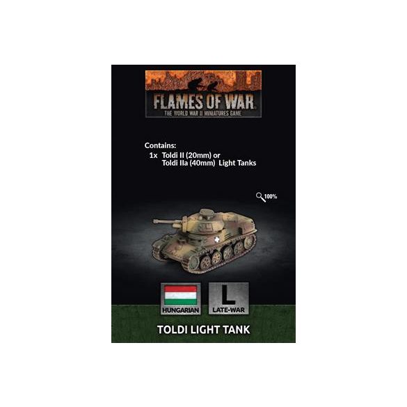 Flames Of War - Toldi tank (x1) - EN-HU010
