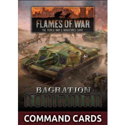 Flames Of War - Bagration: Romanian Command Card Pack (27x Cards) - EN-FW269RC