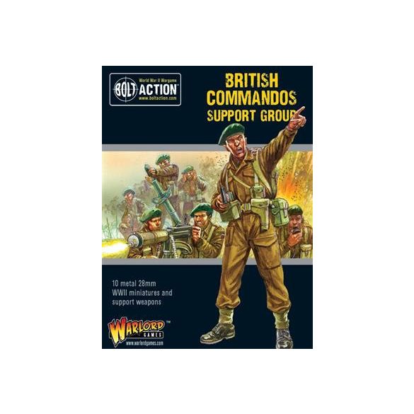 Bolt Action - Commandos Support Group (HQ, Mortar & MMG) - EN-402211102