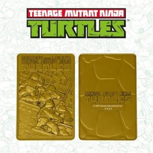 Teenage Mutant Ninja Turtles 24k gold plated ingot-V-TURT7