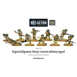 Bolt Action - Imperial Japanese Army veteran infantry squad - EN-402216003