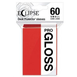 UP - Small Sleeves - Gloss Eclipse - Apple Red (60 Sleeves)-15628