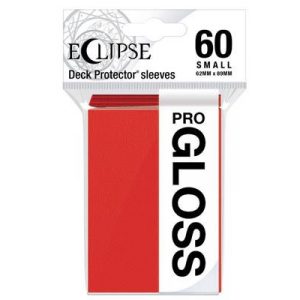 UP - Small Sleeves - Gloss Eclipse - Apple Red (60 Sleeves)-15628