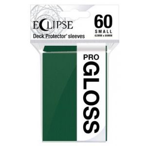 UP - Small Sleeves - Gloss Eclipse - Forest Green (60 Sleeves)-15629