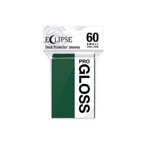 UP - Small Sleeves - Gloss Eclipse - Forest Green (60 Sleeves)-15629