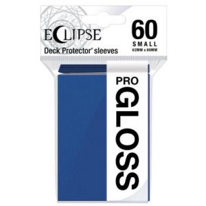 UP - Small Sleeves - Gloss Eclipse - Pacific Blue (60 Sleeves)-15626