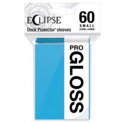 UP - Small Sleeves - Gloss Eclipse - Sky Blue (60 Sleeves)-15627