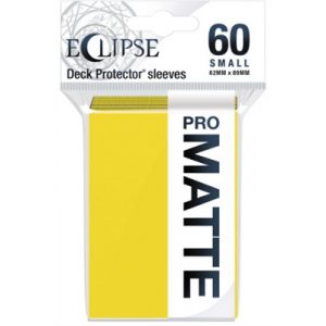 UP - Eclipse Matte Small Sleeves: Lemon Yellow (60 Sleeves)-15644