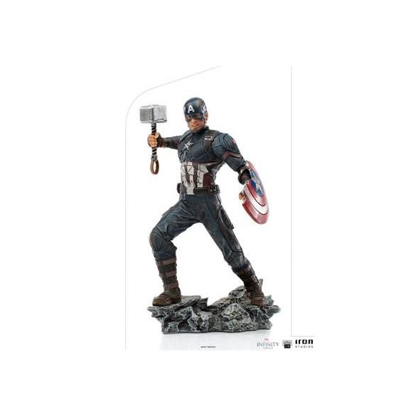 The Infinity Saga - Captain America Ultimate BDS Art Scale 1/10-MARCAS44121-10