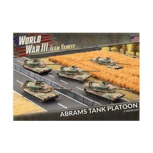 World War III: Team Yankee M1A1 Abrams Tank Platoon - EN-TUBX18