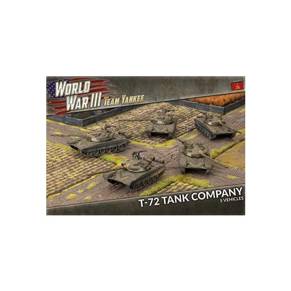 World War III: Team Yankee T-72 Tankovy Company - EN-TSBX01