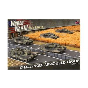 World War III: Team Yankee Challenger Armoured Troop - EN-TBBX11