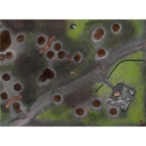 Kraken Wargames Gaming Mat - Battlefield 44"x60" 2.0-KWG-SF-5