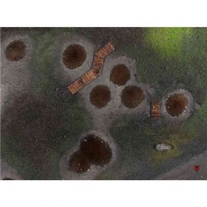 Kraken Wargames Gaming Mat - Battlefield 30x22 (Kill Team & Warcry)-KWG-KT-5