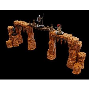 WarLock Tiles Accessory - Dripstone Bridges-WZK16548