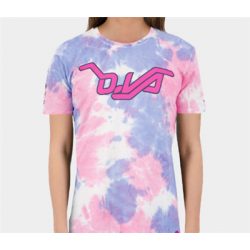 Overwatch - D.VA Tie Dye - Women's Short Sleeved T-shirt-TS838654OWT-L