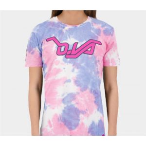 Overwatch - D.VA Tie Dye - Women's Short Sleeved T-shirt-TS838654OWT-L