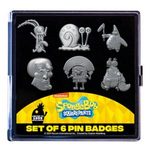 Spongebob set of 6 limited edition pins-V-SB08