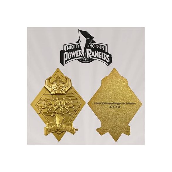 Power Rangers Limited Edition 24k Gold Medallion-THG-PR02