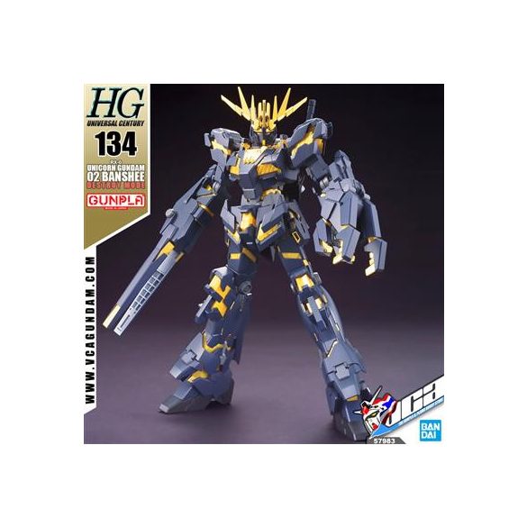 HGUC - 1/144 HGUC BANSHEE (DESTROY MODE)-MK57983