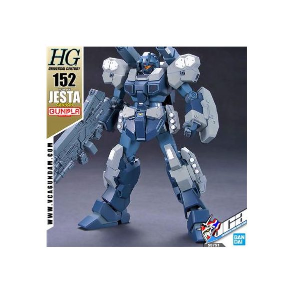 HGUC - 1/144 HGUC JESTA CANNON-82825P