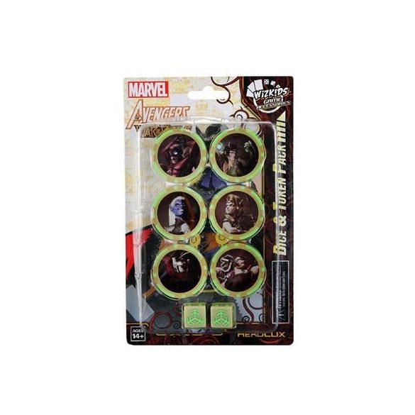 Marvel HeroClix: Avengers War of the Realms Dice and Token Pack - EN-WZK84808